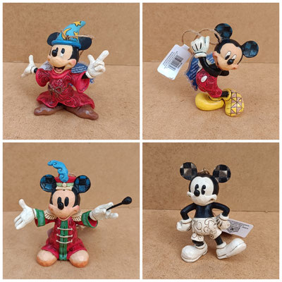 Set 4 colgantes árbol de navidad Mickey Mouse. Ref 6013565