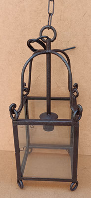 Lámpara hierro. Ref9855. 55x23x23