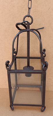 Lámpara hierro. Ref9855. 55x23x23