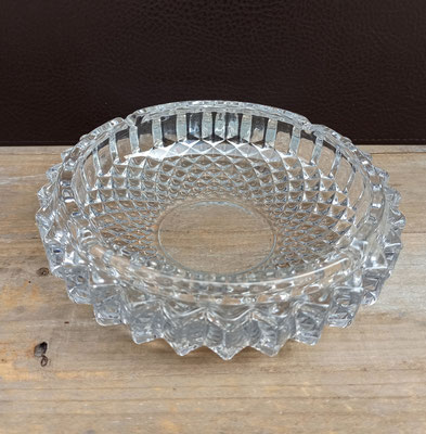 Cenicero de cristal. Ref 30089. 20x5. 