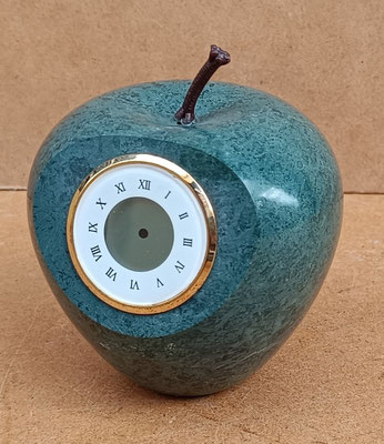 Reloj manzana piedra. Ref 6668/207. 10x7x5