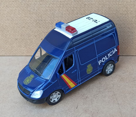 Furgoneta Policía Nacional