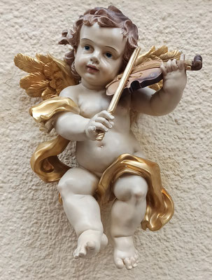 Figura ángel resina. Ref 4913/164. 45 cms