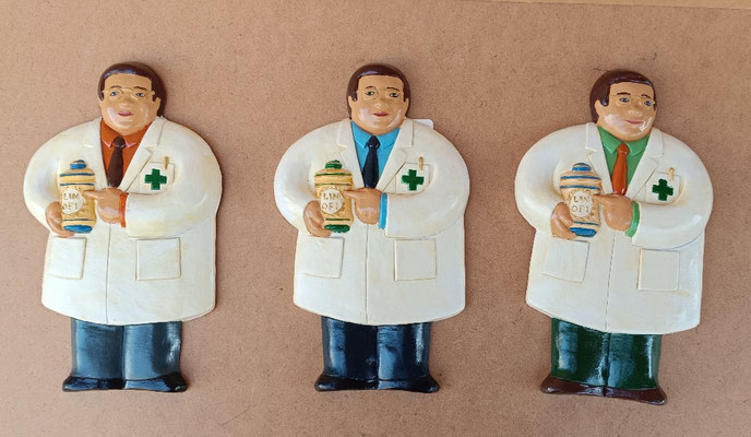 Farmacéutico cerámica para pared. Ref 694. 25x14