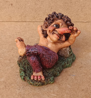 Troll resina. 6x7x5