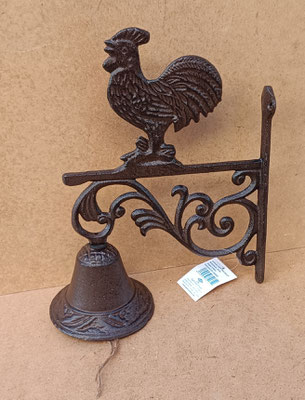 Campana pared hierro. Ref 35135. 22x9,5x29