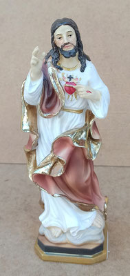 Sagrado Corazón resina. Ref. 19/359. 20x6x6