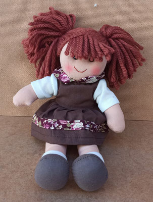 Muñeca de trapo. Ref 11529. 30x16