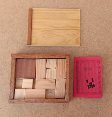 Juego formas madera