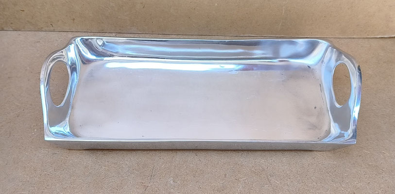 Bandeja aluminio. Ref 2312423. 28,5x13x6