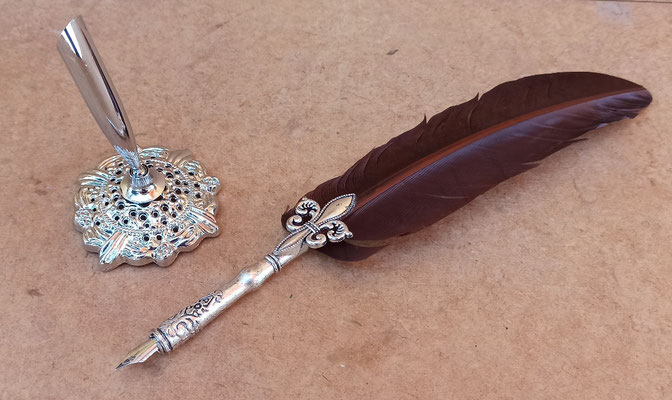 Pluma con soporte. Ref 403059