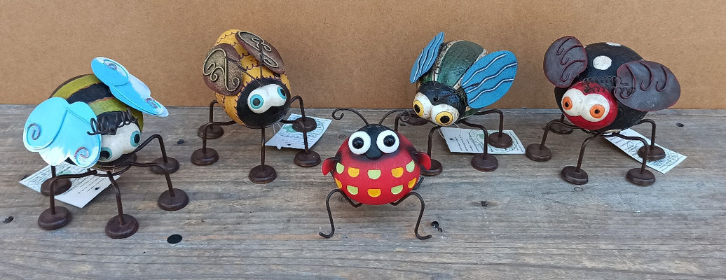 Insectos resina. Consultar modelos disponibles