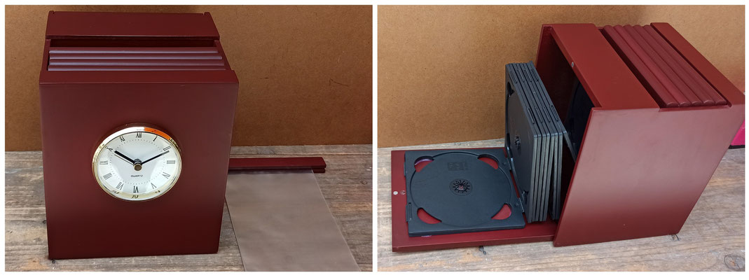 Reloj guarda CD
