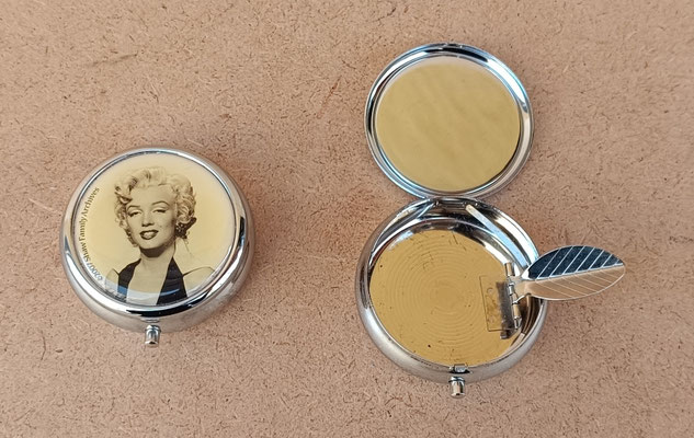Cenicero portátil Marilyn Monroe. Ref 60800233. 5x1,5