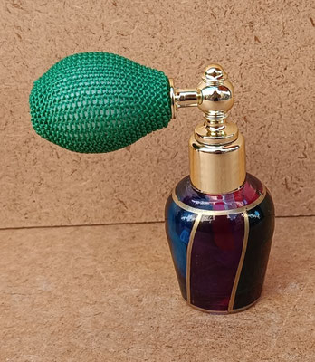 Perfumera cristal Zecchin style Murano. Hecho en Italia. 7x2 