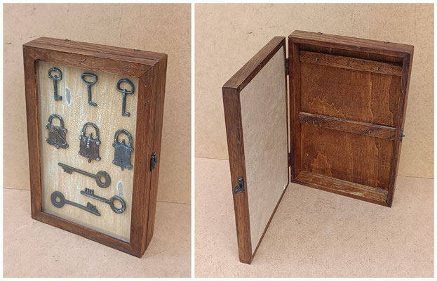 Guardallaves madera. Ref 53137. 30X20X5,5