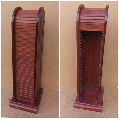 Torre madera con persiana. Ref 7401. 64x23x19