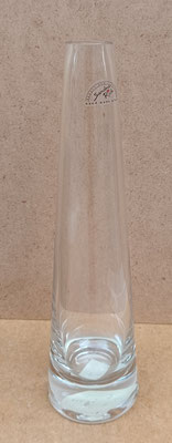 Jarrón cristal. Ref 4130. 30x8