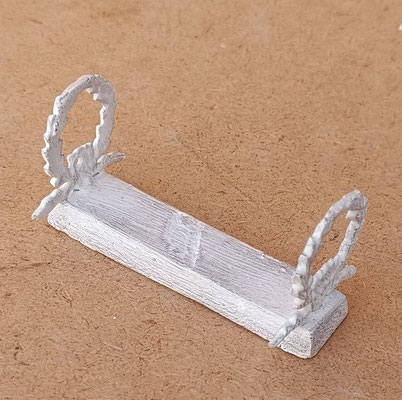 Porta plumín metal. Ref 228822. 8x3,5x4
