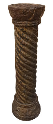 Columna madera forrada de estaño. Ref COL4L2. 76x21. 2 unidades disponibles 