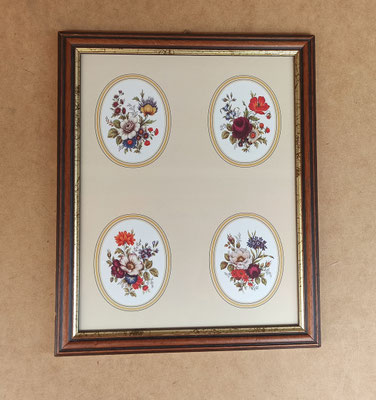 Cuadro flores. 34x27,5