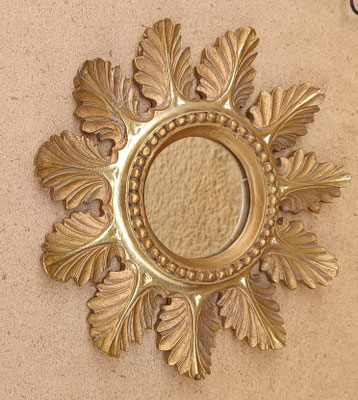 Espej madera. Ref M. Polo 28904. 25x25