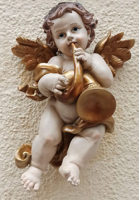 Figura ángel resina. Ref 4908/161  45 cms