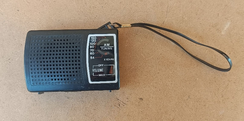 Transistor AM. Ref GOY. 10,5X7X3,5