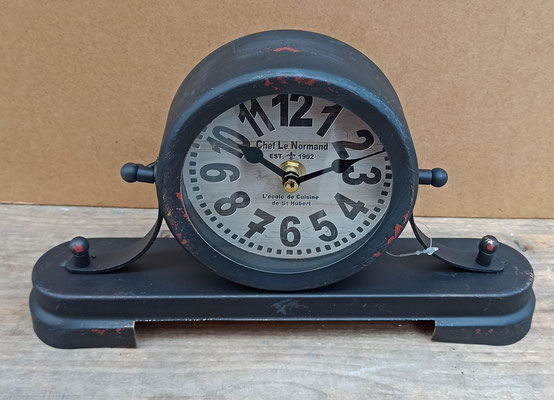 Reloj mesa "Le normand". Ref 20409. 30x15