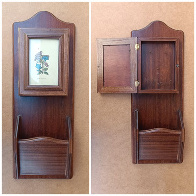 Armario guarda llaves con cartero. Ref 7028. 55x20x8