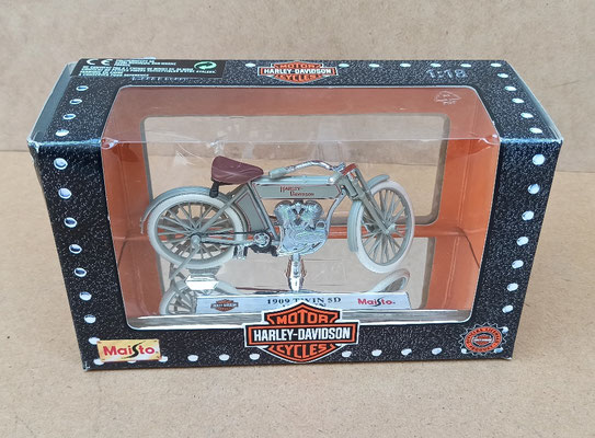 Harley Davidson1909 Twin 5D. Ref 39360. Escala 1:18