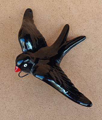 Golondrina artesanal cerámica. Ref GAL2. 14x20