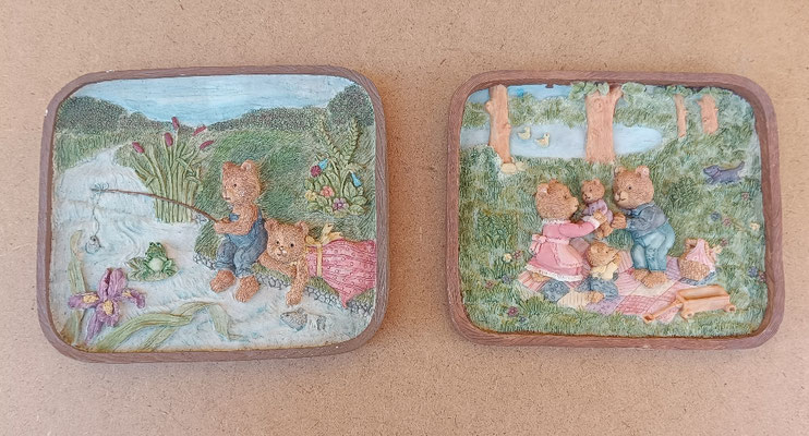 Cuadros resina relieve. Ref 6049/702. 21,5x18
