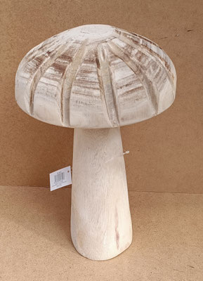 Champiñón madera natural. Ref 10625. 40x24