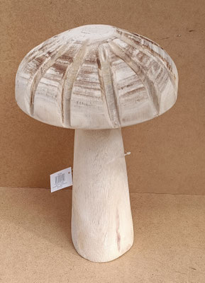 Champiñón madera natural. Ref 10625. 40x24
