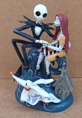 Jack, Sally y Zero en tumba