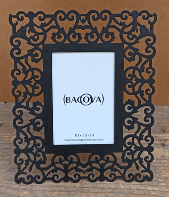 Portafotos metal. 27x22