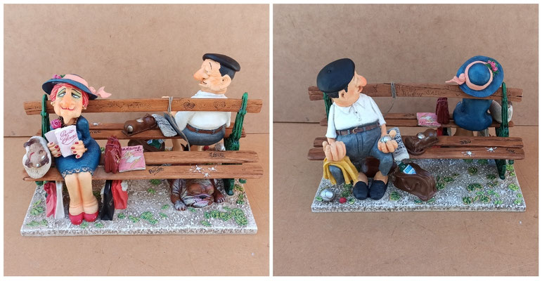 Guillermo Forchino. Bois de Boulogne, París. Ref FO85703. Edición limitada y numerada. 20x30x17