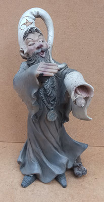 D'Almeida. Brujo resina. Ref 44661. 33x18x21