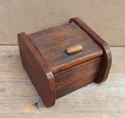 Caja madera. 12x14x10