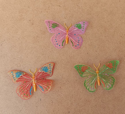 Mariposas tela imán. Ref 11112144. 6x9