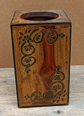Bote lapiceros madera