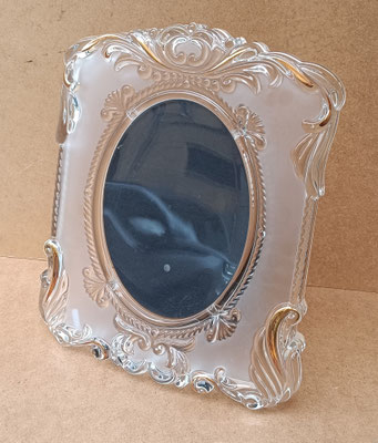 Portafotos cristal alemán Walther Glas. Ref CAR24/289. 37X28X5. Pareja disponible  
