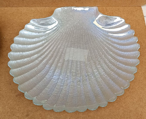 Plato cristal "Vieira". Ref 167258. 26x25