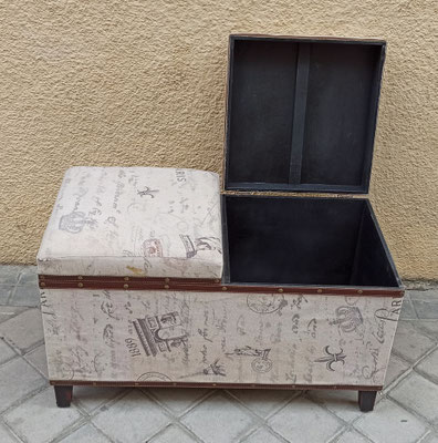 Baúl con asiento. 80x46x40