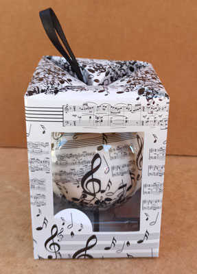 Bola para árbol "música". Ref 16/122