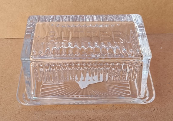 Mantequillero cristal. Ref 2541470. 16,5x10x8