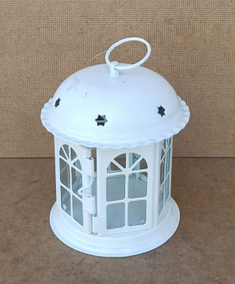 Velero metal y cristal. Ref 58070. 14x10
