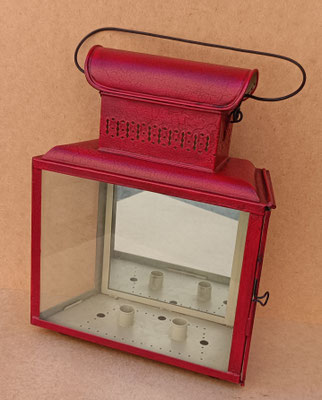 Farol hierro y cristal. Ref SL050. 48x36x17