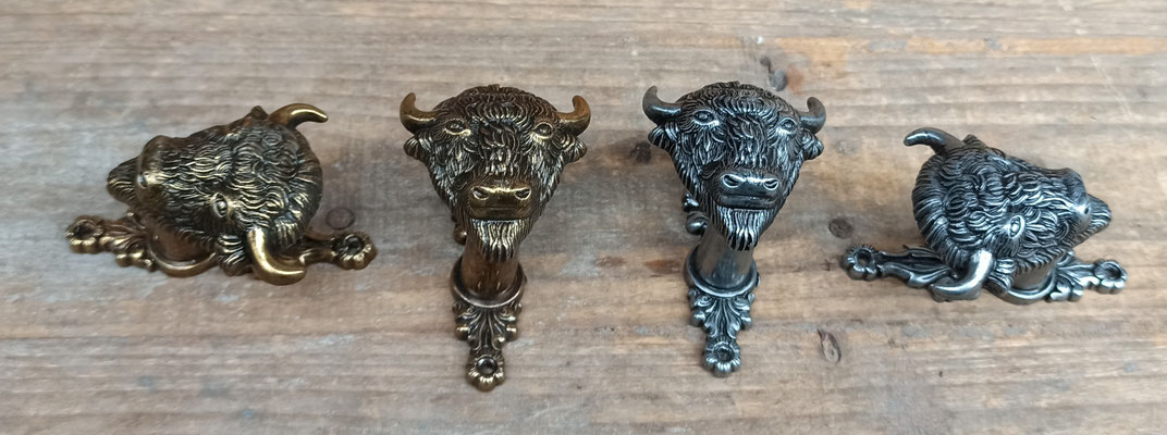 Soporte armas para tabla en pared Denix búfalo. Ref 29-L y 29-G